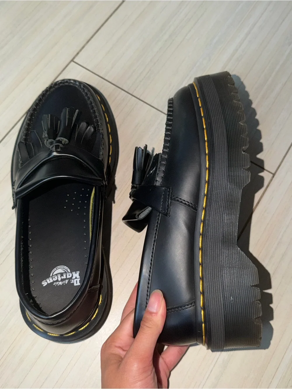 Dr. Martens Men's Black Oxfords